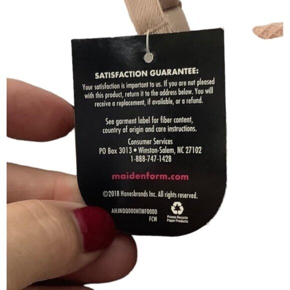 Maidenform Multiway Push-Up Balconette Bra Women Floral Detail Adjustable Straps - Picture 5 of 9